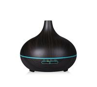 YOKULI - Humidificateur/Diffuseur Huiles Essentielles 300ml LED - Marron G
