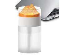 Humidificateur diffuseur Volcano | Mist Spray pour la maison | Diffuseur de lumières LED colorées, humidificateur de volcan simulation pour chambre à coucher, lieu de travail