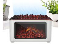 Humidificateur d'incendie | 160 ml Décoration silencieuse à ultrasons avec 7 couleurs de flamme, diffuseur d'huile de flamme - pour chambre à coucher, salle de bain, voiture, spa, yoga, méditation