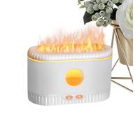 Humidificateur d'incendie | Diffuseurs d'aromathérapie à flamme colorée, 7 couleurs changeantes, sans eau, arrêt automatique pour spa, yoga, hôtel