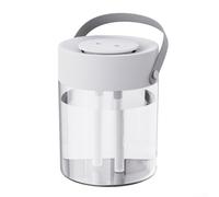 Humidificateur d'une capacité de 3 L avec deux buses pour une meilleure couverture de brume, fonctionne silencieusement avec un design de remplissage facile par le haut et des modes de brume continue