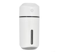 Humidificateur flexible avec sept options de couleur pour profiter des réglages de brume dans votre chambre ou votre voiture (blanc)
