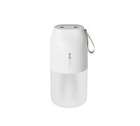 Humidificateur Humidificateur d'air à double pulvérisateur de 300ml, 2000mAh, brumisateur aromatique sans fil, diffuseur, humidificateur Portable voyage(Blanc)