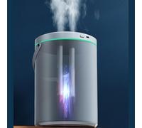 Humidificateur Humidificateur domestique silencieux, Mini Machine de pulvérisation d'air purifiante for salle climatisation, petite d'aromathérapie bureau(Blue)