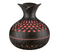 Humidificateur LED 7 couleurs avec fonction diffuseur d'huiles essentielles, désodorisant pour la maison, le bureau, le yoga, la chambre, alimenté par USB, technologie de brume silencieuse 36-45 dB