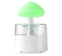 Humidificateur Nuage De Pluie - Diffuseur Décoratif Avec Champignon Lumineux Et Fonction Cascade, Générateur De Brume Rafraîchissante | Appareil D’aromathérapie Apaisant Pour Salon Chambre Bureau Usag