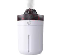 Humidificateur personnel de bureau USB | Diffuseur silencieux coloré 330 ml capacité - Diffuseur de flamme portable pour salon, études de yoga, zone de travail, maison, voiture, famille