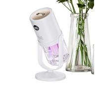Humidificateur Personnel,Humidificateur Double Bec avec Affichage Numérique et Réservoir 320ml,Purificateur D'Air Compact - Pour Maison Chambre Salle De Bain Bureau Voiture Voyage Hiver