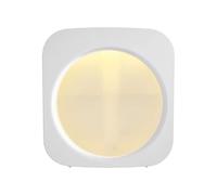 Humidificateur personnel - Petit Cool portable USB | Whisper Quiet Abs/PC Design avec minuterie et lumière | 500 ml pour chambre, voiture, bureau, crèche blanc compact 10 x 6 cm