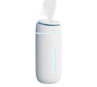 Humidificateur personnel pour bureau - Mini humidificateur USB à brume froide, humidificateur d'air silencieux | Humidificateur portable compact avec lumière légère, parfait pour le bureau, la chambre