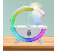 Humidificateur portable 800 ml avec eau lévitante, idéal pour la maison et le bureau (blanc)