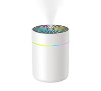 Humidificateur portable - Humidificateur personnel 0,5 l - Minuteur arrêt automatique diffuseur avec filtre durable pour maison, crèche, salle de bain, enfants et voyages