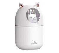 Humidificateur Portable - Unité de Diffusion En Forme De Chat, Brume De Bureau Alimentée Par USB, Veilleuse Soft Glow, Appareil Compact D'amélioration De L'humidité | Pour P