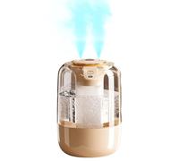 Humidificateur Pour Chambre | Affichage Numérique 3 Niveaux de Brume | Humidificateur pour Bébé avec Niveau de Brume Ajustable - pour Salon Grande Pièce Chambre de Bébé Bureau à Domicile Appartement