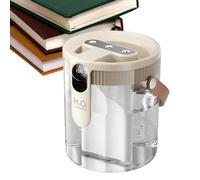 Humidificateur pour chambre - Vaporisateur portable de chevet de 2,5 litres, cinq réglages de sortie réglables, conception de buse, diffuseur d'humidité à ultrasons silen