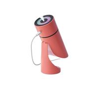 Humidificateur pour Chien - Silencieux et 100% Sûr pour les Animaux, Brume Réglable à 90°, Air Humidifié pour Petits Chiens et Chats (Rouge)