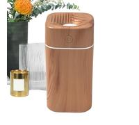Humidificateur pour petites pièces, purificateur portable rechargeable | Humidificateur vapeur chaude pour la maison avec purificateur d'air - Pour salon, bureau, voyage, voiture, travail, méditation