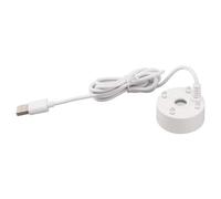 Humidificateur Reptile, Reptile Brouillard Sound Fountain Atomizer Mist Maker for Pond Rockery Fish Tank (WHITE)