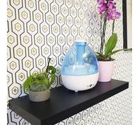 Air&Me Humidificateur CLAISE par vapeur froide à ultrasons. Idéal chambre bébé, silencieux, usage simple