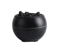 Humidificateur Ultrasonique En Pierre De Sel Craquelé Diffuseur 4 Réglages Minuterie Purificateur D'air Décoration Pour Maison Et Voiture