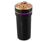 Humidificateur USB avec capacité d'eau de 500 ml et deux options de brume pour un confort prolongé à la maison (noir)