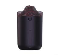Humidificateur USB de bureau de 330 ml, humidificateur portable pour voiture, humidificateur de brume avec deux modes de pulvérisation, pour la maison, le bureau, la voiture (noir)