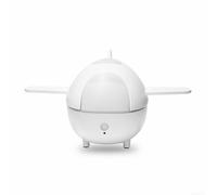 Humidificateur USB de style avion avec fonction à distance pour des niveaux de brume personnalisés et des modes d'éclairage, améliore le confort de la pièce avec une lueur et une humidité subtiles
