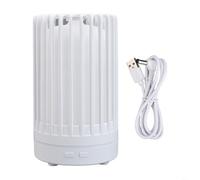 Humidificateur USB en forme de cage à oiseaux avec éclairage d'ambiance doux et huiles essentielles pour un espace serein (lampe blanche chaude)