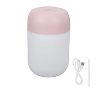 Humidificateur USB Petit Portable Silencieux Ménage Hydratant Peau 260ml Humidificateur de Bureau pour Salle de Voyage (Rose)