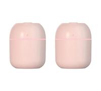 Humidificateur USB portable 220 ml pour voiture, maison, bureau, voyage, sortie silencieuse de 40 ml/h avec arrêt automatique, compatible avec alimentation CC 5 V, blanc