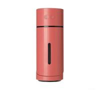 Humidificateur USB portable avec veilleuse, minuterie de brume réglable et arrêt automatique, taille compacte pour une utilisation dans les voitures et pour la maison (rouge)