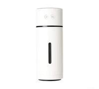 Humidificateur USB portable avec veilleuse, minuterie de brume réglable et arrêt automatique, taille compacte pour une utilisation en voiture et pour la maison (blanc)