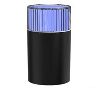 Humidificateur USB portable, humidificateur de bureau pour chambre à coucher avec une capacité de 300 ml, veilleuse et deux modes de pulvérisation pour la maison ou la voiture (noir)
