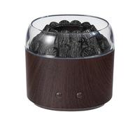 Humidificateur Volcan,Diffuseur d'Huiles Essentielles 160ml avec Flamme - Appareil Apaisant Éclairage Ambiance Chaud pour Bureau Chambre Salle de Bain - Chambre Salle de Bain Bureau Voiture Classe