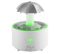 Humidificateurs à vapeur froide | Humidificateur d'air 7 couleurs avec effet goutte de pluie | Diffuseur d'aromathérapie rotatif de parapluie | Pour chambre d'étudiant, salle de classe, table de nuit