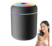 Humidificateurs D'Air Pour Chambre À Coucher,Purificateur Alimenté Par USB Avec Lumière | Petit Humidificateur De 180 ml - Pour Nurserie Voiture Salon Bureau Maison