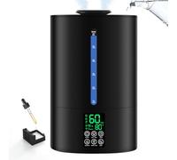 Humidificateurs de 6 L pour chambre à coucher, grande pièce, maison, humidificateur frais et chaud pour plantes, humidificateur de bureau, diffuseur d'huiles essentielles, humidificateurs silencieux
