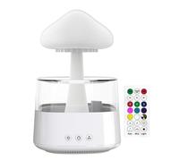 Humidificateurs de bureau | Humidificateur diffuseur de nuage de pluie avec lumières, aromathérapie portable avec minuterie pour chambre, salon, salle de conférence