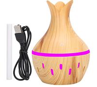 Humidificateurs d'huile essentielle, diffuseur d'huile essentielle, humidificateur d'air Mini humidificateur d'arôme de bureau 300 ml Diffuseur d'aromathérapie creux essentiel Humidificateur à brume d