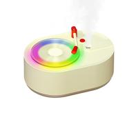 Humidificateurs pour Chambre à Coucher,Petit Diffuseur Ultrasonique 2-en-1 avec Brume Parfumée | 2 Modes de Brume Rechargeable, Appareil Silencieux avec Éclairage d'Ambiance & Diffusion d'Aromathérapi
