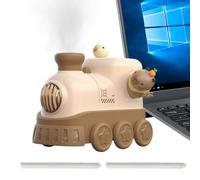 Humidificateurs pour chambre de bébé, diffuseur de brume design train, petit humidificateur à brume fraîche pour chambre d'enfant, humidificateur d'air ultrasonique silencieux pour une humidité et un