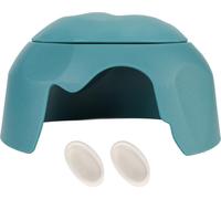 Humidification Cachette Coffre spacieux et sûr pour reptiles avec bol en céramique pour tortue
