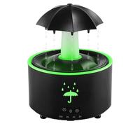 Humidifiers, 7-color Air Moisturizer with Remote Control, Rotating Umbrella Diffuser for Bedroom, Quiet Operations Finish, Timer Feature, Air Care Tool, Indoor Accessory for Desk Nightstand Room