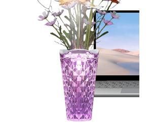 Humidifiers for Bedroom,800ml USB Powered Oil Diffuser - Smart Humidifier Vase for Flowers,Apartment Bedroom Living Room Office Dorm Birthday Holiday Party