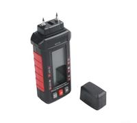 Humidimètre à broches pour bois 0-99,9 % rétroéclairé | Écran LCD rétroéclairé, plage de 0 à 99,9 %, alertes rouge/orange/vert, alimentation par batterie, lecture facile