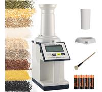 Humidimètre à grains, testeur d'humidité des grains à condensateur haute fréquence avec écran rétroéclairé, plage de 1-40%, prend en charge 14 types de grains pour le blé, le maïs, le riz, le soja