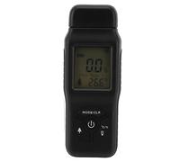 Humidimètre bois numérique - Testeur humidité bois & mur, capteur précis, écran digital clair, portable & léger, utilisation simple par bouton unique, robuste ABS, taux humidité bois et mur