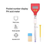 Humidimètre, Compteur d'acidité numérique pH Testeur de pH Testeur de sol Testeur de mètre de sol for plantes Fleurs Acides de légumes Humidité PH Mesure(PH 98107)