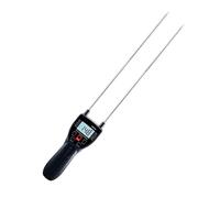 Humidimètre de Foin, Humidimètre Numérique LCD avec Voix, Testeur d'humidité à Sonde de 600 Mm, Analyseur de Teneur en Eau Portable pour Céréales, Paille, Maïs, blé, Riz,