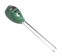 Humidimètre du Sol | Hygromètre testeur d'éclairement du capteur de pH avec Grand Cadran | Accessoires de Jardinage Compteur de Sol 3 en 1 pour débutants Professionnels